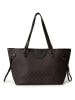 Lucky Bees Shopper bag w kolorze ciemnobrązowym - 50 x 28 x 15 cm