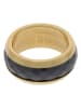 CIMARA Ring goudkleurig/zwart