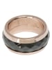 CIMARA Ring roségoudkleurig/zwart