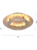 Paul Neuhaus LED-Deckenleuchte in Gold - Ø 40 cm
