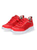 Braqeez Leder-Sneakers in Rot