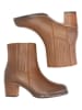 mysa Leder-Stiefeletten "Pentas" in Hellbraun