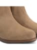 mysa Leder-Stiefeletten "Pentas" in Beige