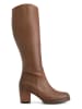 mysa Leder-Stiefel "Petunia" in Braun