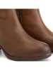 mysa Leder-Stiefel "Petunia" in Braun