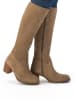 mysa Leren laarzen "Petunia" beige