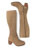 mysa Leren laarzen "Petunia" beige