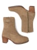 mysa Leder-Stiefeletten "Poppy" in Beige
