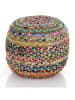 Tomasucci Pouf in Bunt - (H)45 x Ø 45 cm