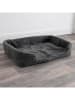 Native Woll-Hundebett in Grau - (L)90 x (B)60 x (T)15 cm