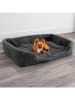 Native Woll-Hundebett in Grau - (L)90 x (B)60 x (T)15 cm