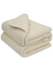 Native Wollen deken crème - (L)200 x (B)220 cm