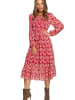Stylove Kleid in Pink/ Bunt