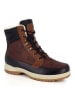 Kimberfeel Winterboots "Hervey" donkerbruin/zwart