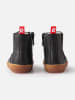 Reima Leder-Chelsea-Boots "Ekoelo" in Schwarz