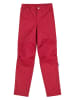 finkid Spodnie funkcyjne "Kikka Canvas" w kolorze czerwonym