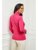 Soft Cashmere Rollkragenpullover in Pink