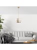 Opviq Hanglamp crème - (H)65 x Ø 30 cm