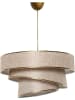 Opviq Lampa wisząca w kolorze beżowym - wys. 72 x Ø 40 cm
