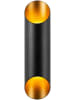 Opviq Wandlamp zwart - (B)12 x (H)30 cm