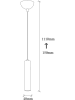 Opviq Hanglamp goudkleurig - (H)111 cm