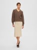 SELECTED FEMME Pullover "Milea" in Braun