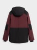 4F Ski-/snowboardjas bordeaux/grijs/zwart