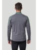 Hannah Fleecejacke in Grau/ Grün