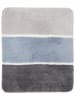 Homie Living Hochflor-Badvorleger "Rio Marina" in Blau/ Grau