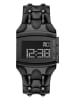 Diesel Zegarek kwarcowy "Black Reptilia" w kolorze czarnym