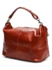 maison héritage PARIS Leren schoudertas "Jax" cognackleurig - (B)60 x (H)34 x (D)14 cm