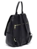 maison héritage PARIS Leren rugzak "Helo" zwart - (B)24,5 x (H)29,5 x (D)11 cm