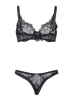 INTIMAX 2-delige lingerieset zwart