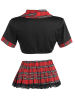 INTIMAX Kostuum zwart/rood/meerkleurig
