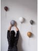 Byon Dekoracyja ścienna "Balloon" w kolorze szarym - wys. 23 x Ø 17 cm