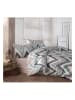 Elizabed Renforcé beddengoedset blauw/beige