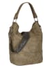 Fritzi aus Preußen Schultertasche "Olga" in Khaki - (B)27 x (H)37 x (T)17 cm