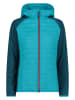 CMP Hybride jas turquoise/petrol