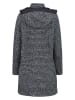 CMP Vilten mantel grijs/donkerblauw