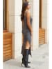 Milan Kiss Kleid in Anthrazit