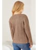 Milan Kiss Cardigan in Hellbraun