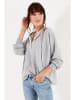 Milan Kiss Hoodie in Hellgrau