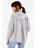 Milan Kiss Hoodie lichtgrijs