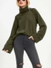 LA Angels Rollkragenpullover in Oliv