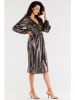 Awama Kleid in Anthrazit