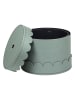 BigsoBox 2-delige set: ronde boxen "Wilma" groen