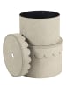 BigsoBox 2er-Set: Rundboxen "Wilma" in Beige