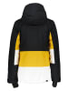 Roxy Kurtka narciarska w kolorze czarno-biało-żółtym