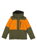 Quiksilver Ski-/snowboardjas kaki/oranje