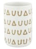 Wenko Tandenborstelbeker "Avila Creme" wit - (H)11 x Ø 7,5 cm